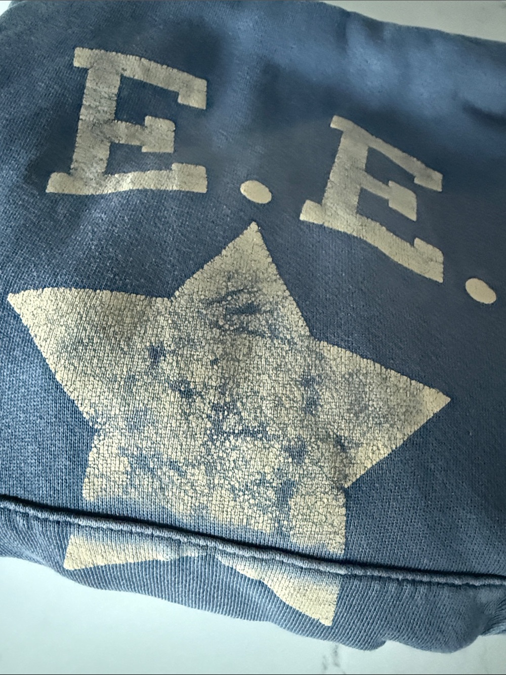 Eric Emanuel Blue Hoodie, S - Picture 6 of 6